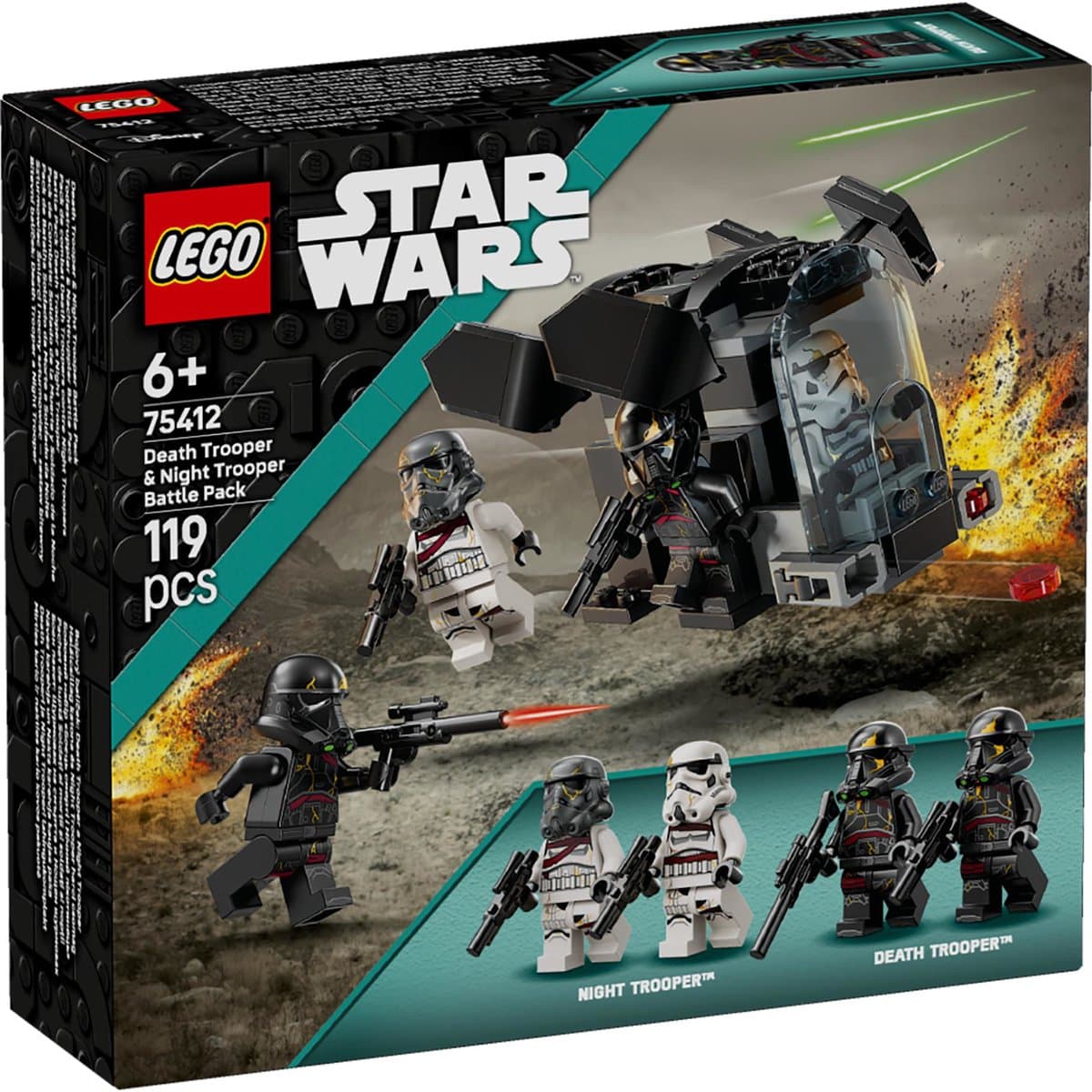 Lego Star Wars 75412 Death Trooper & Night Bouwstenen — afbeelding 1