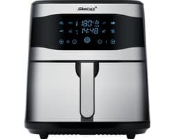 Steba HF8000 - Airfryer - Heteluchtfriteuse XXL - 8 Liter - tot 200°C - 8 automatische programma's - PFAS vrij