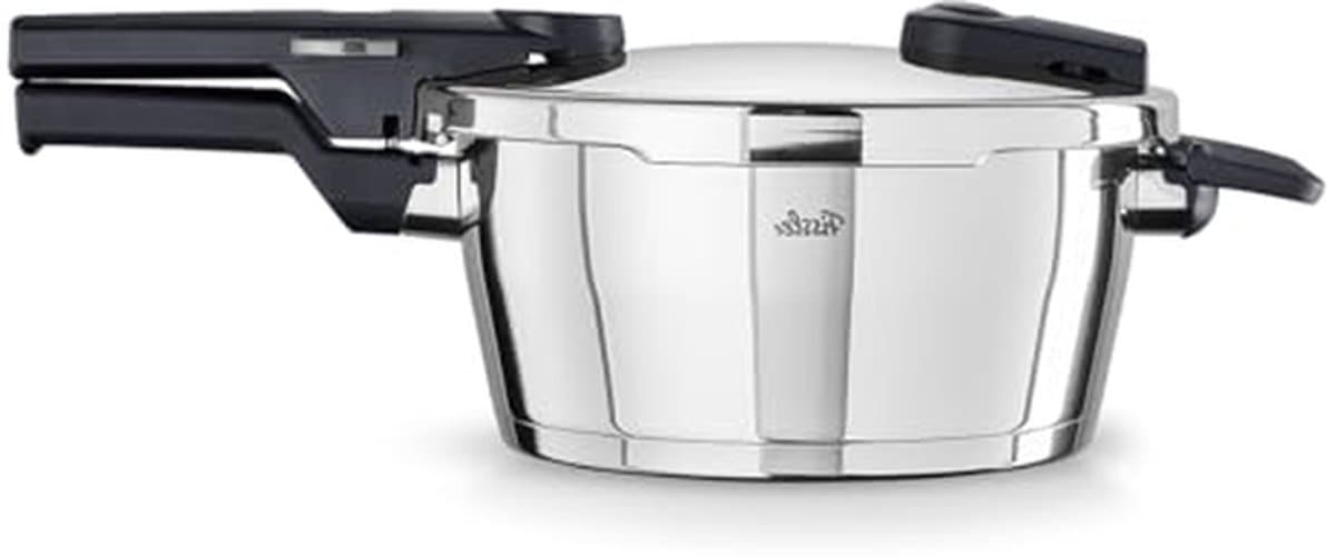 Snelkookpan - Drukpan - Snel Koken - Made in Germany - 3.5 Liter - Zilver — afbeelding 1