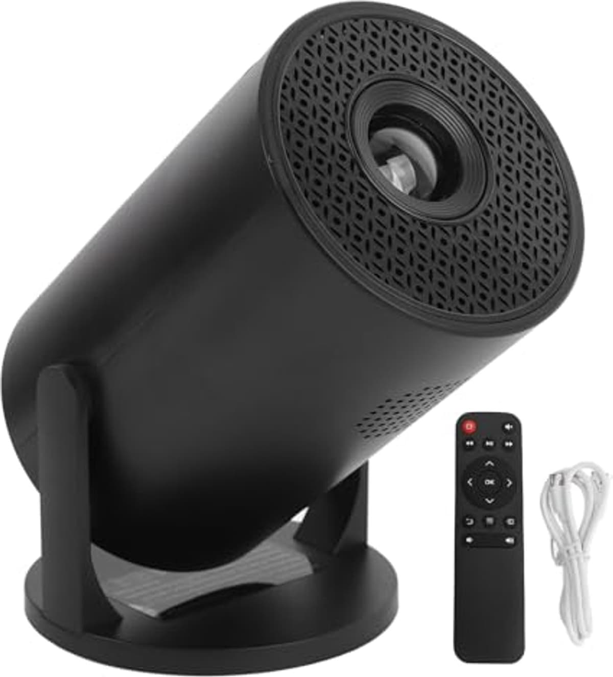 Mini -Projector met WiFi Bluetooth, 1080p Support Portable Projector, 270 ° Roteerbare, Automatische Horizontale Correctie, Filmprojector voor Tv -stick, HDMI, USB, Laptop, PC — afbeelding 1