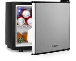 Klarstein Mini-Koelkast SecretHiding 2 Niveaus 17L 26 dB Thermo-elektrisch - Minikoelkast Drankkoeler Hotelkoelkast - voor Hotelkamer voor Slaapkamer - Compact - Mini Fridge - Kleine Koelkast - Compact Koelkast
