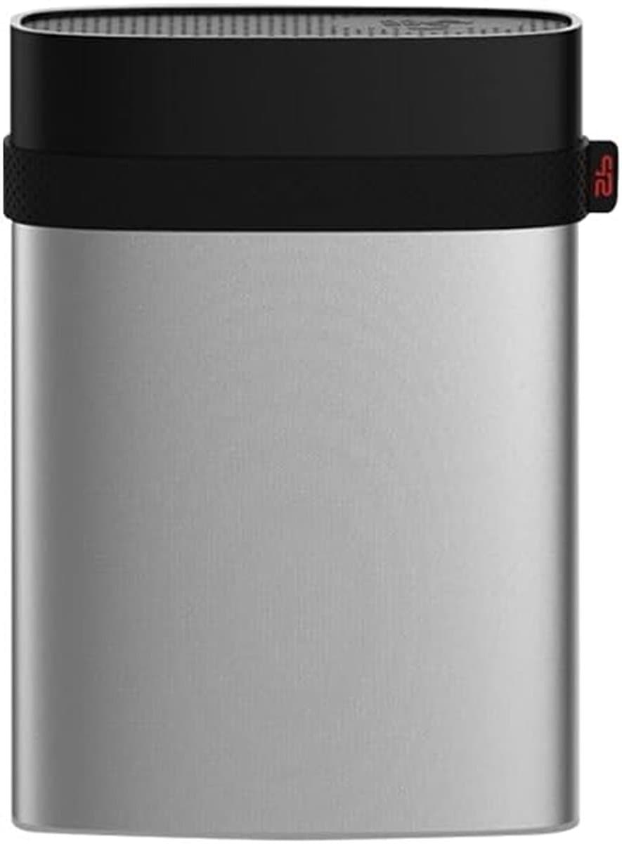 Externe Harde Schijf - Opslag Medium - Bestanden Opslaan - Militaire Drop Test - 1000 GB - Zilver — afbeelding 1