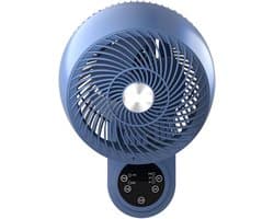 Wandventilator - Muurventilator - Ruimte Koelen - Afstandsbediening - 3 Snelheden - Wit