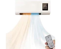 Draagbare Airco - Mobiele Klimaat unit - Comfort het hele jaar - Koelen en verwarmen - 2000W - Wit