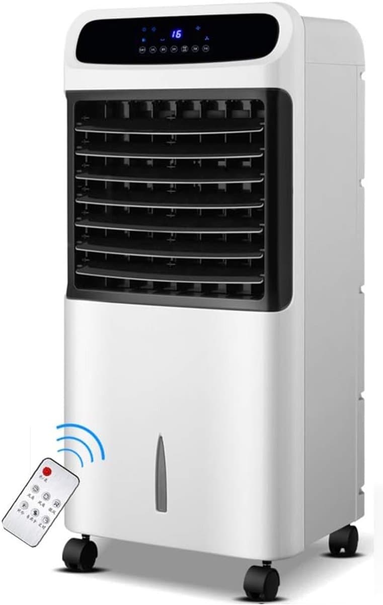 Sproei Ventilator - Verdamping Koeler - Buiten Koelen - 120 Graden Zwenkfunctie - 70W - Wit — afbeelding 1