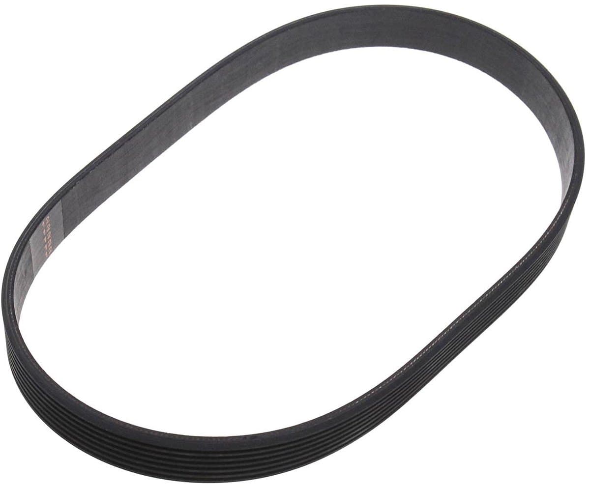 Dailygoods- Distributieriem 490mm - Aandrijfriem - Rubber - Sluitlus - 16mm Breedte - Compatibel met QUALCAST Maaiers — afbeelding 1