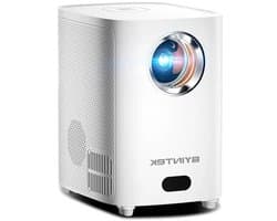 Byintek - X15 - Beamer - Projector Beamer - Mini Meamer - 1280x720dpi - 20W - DLP Automatische focus - met WiFi - 250 ANSI Lumens - Android 11.0 - Wit
