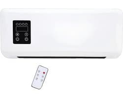 Draagbare Airco - Mobiele Airconditioner Kleine Airco - Ruimte Koelen en Verwarmen - Wandmontage of Tafelmodel - 1.2m Snoerlengte - Wit