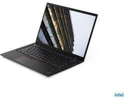 Lenovo ThinkPad X1 Carbon Gen 9 Intel® Core™ i7 i7-1165G7 Laptop 35,6 cm (14") WQUXGA 32 GB LPDDR4x-SDRAM 1 TB SSD Wi-Fi 6 (802.11ax) Windows 10 Pro Engels Zwart