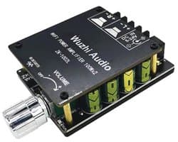 Mini HIFI Eindversterker met Bluetooth 5.0 - 100W High Power Stereo Geluidsmodule