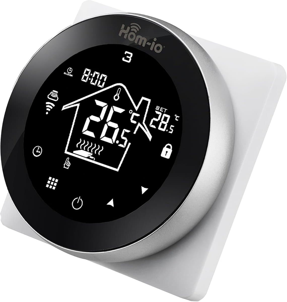 Slimme Wifi Week-Programmeerbare Digitale Thermostaat voor CV-ketel en Gasboiler — afbeelding 1