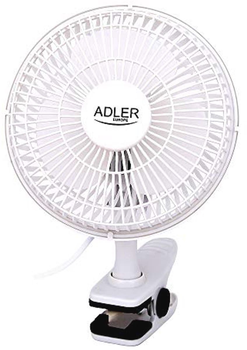 Tafelventilator met Clip en Basis - Compacte Oscillerende Mini-Ventilator - 15 cm Diameter - Draagbaar en Krachtig — afbeelding 1