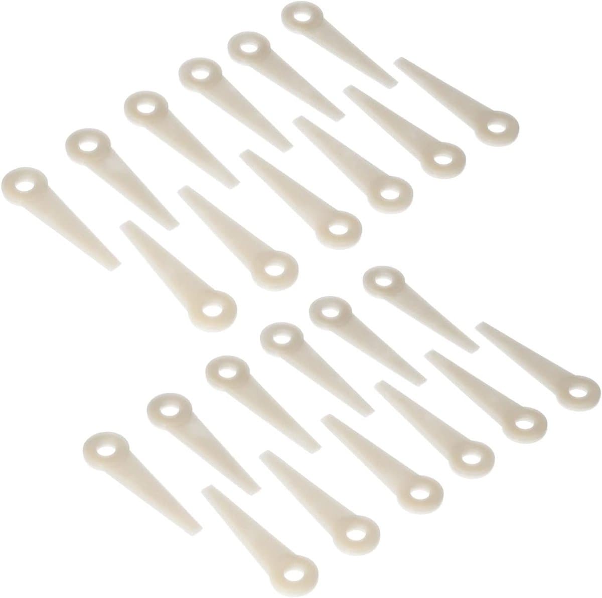 24Pcs Polycut Poly Cut Blade Vervanging voor Trimmer - 4111-007-1001 - Vervang Edger Gat - Plastic Snijbladen - Grasmaaier Kop — afbeelding 1