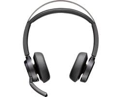 Poly Voyager Focus 2 Draadloze Hoofdtelefoon Met Microfoon En Usb-C Oplader