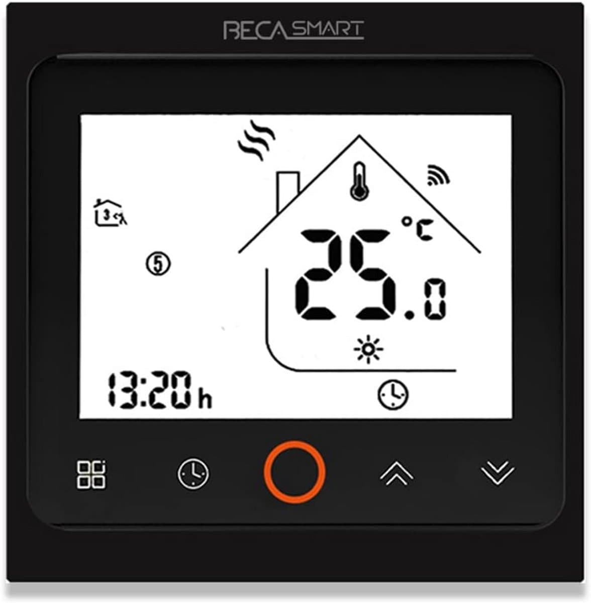 Slimme Programmeerbare Thermostaat met Wifi voor Ketelverwarming en Vloerverwarming — afbeelding 1