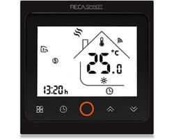 Slimme Programmeerbare Thermostaat met Wifi voor Ketelverwarming en Vloerverwarming