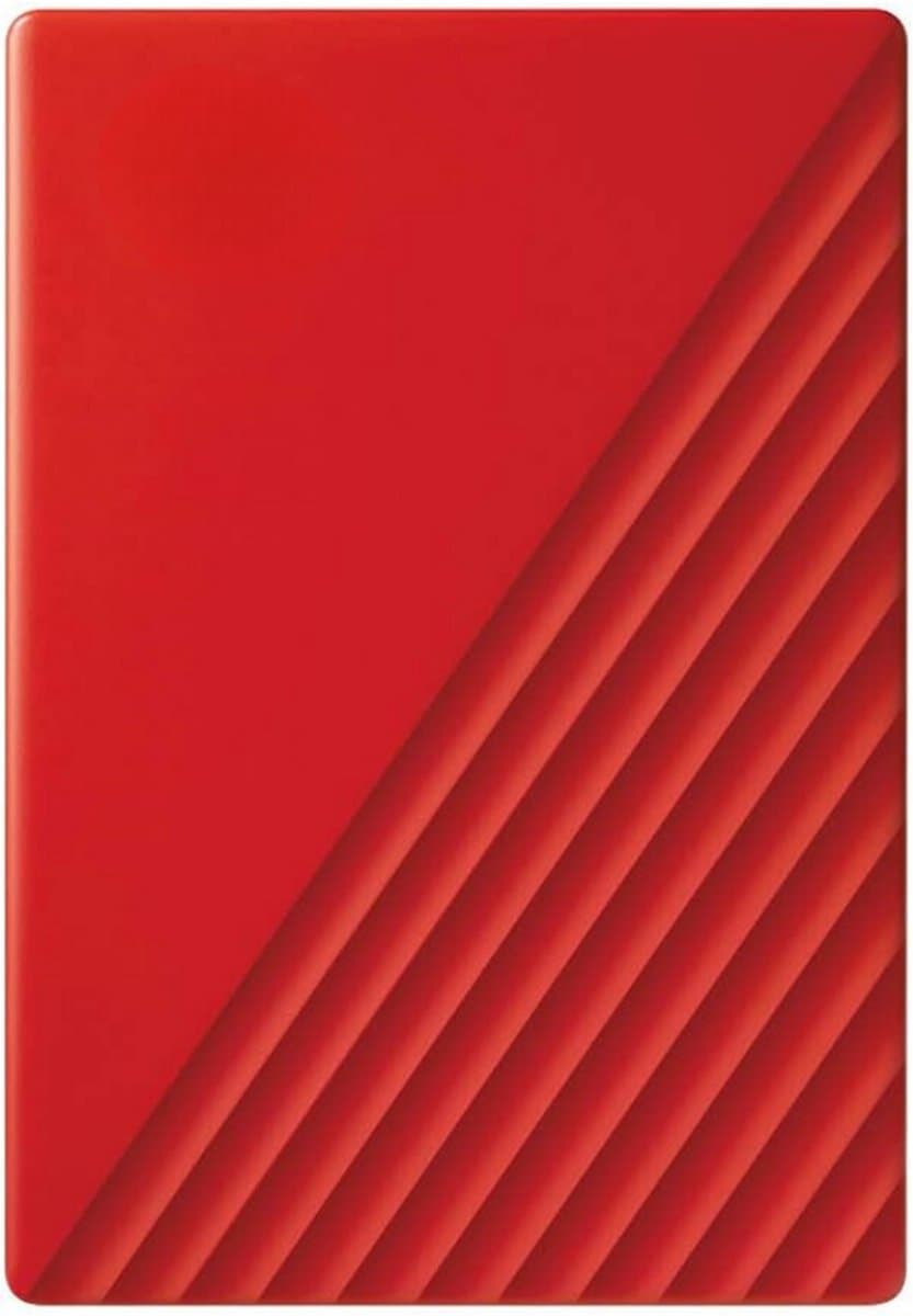 ApexArte® Externe Harde Schijf 2 TB - Rood — afbeelding 1