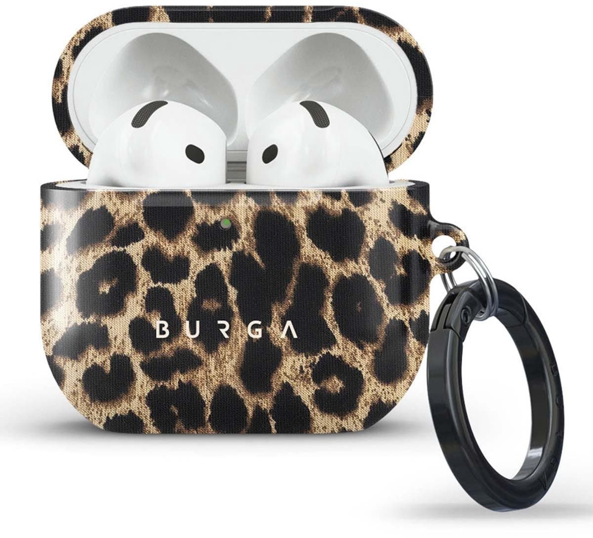 Burga Telefoonhoesje geschikt voor Apple AirPods 4 Telefoonhoesje | Burga AirPods Case Backcover | Schokbestendig AirPods 4 Telefoonhoesje | Anti Shock Proof - Player | Bruin — afbeelding 1