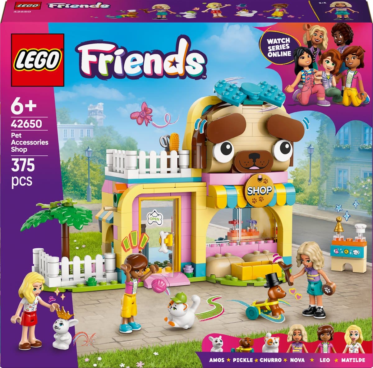LEGO Friends - Winkel met dierenaccessoires Constructiespeelgoed — afbeelding 1