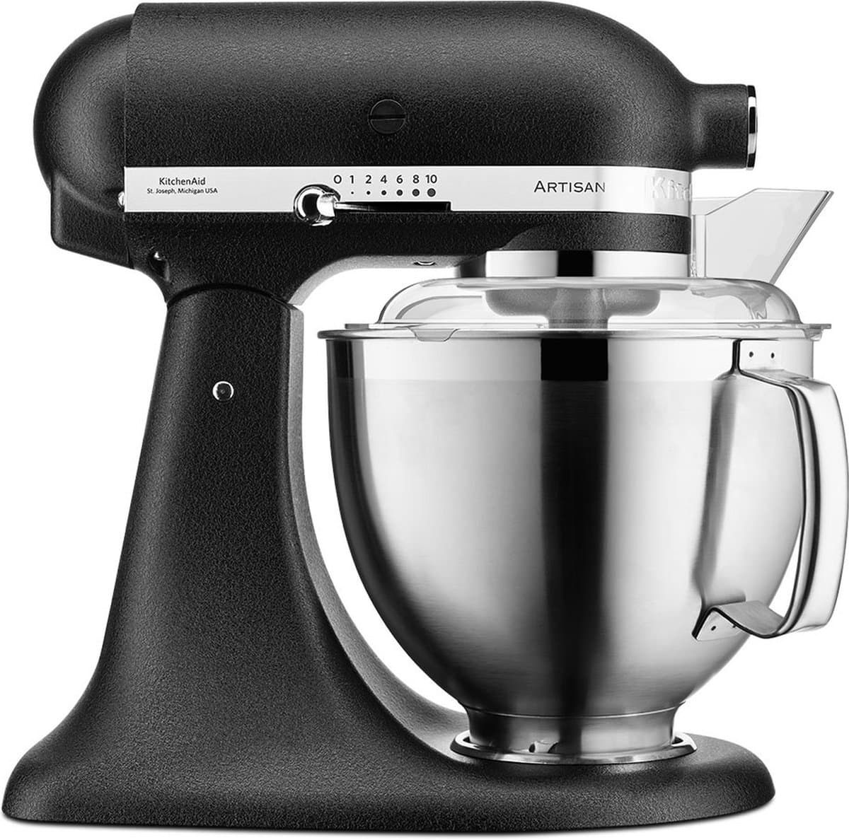 KitchenAid - Artisan - 5KSM185PSEBK - keukenmachine - Antraciet — afbeelding 1