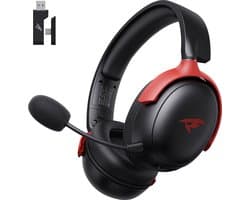 Kofire × Picun G3 - Draadloze Gaming Headset - Over ear koptelefoon - Met microfoon - PC/PS4/PS5/Nintendo Switch - Zwart