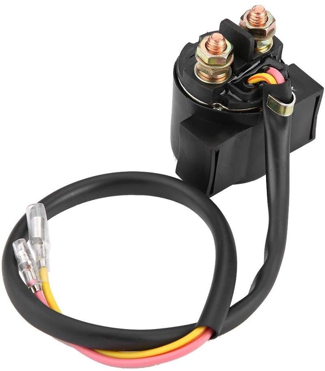 Dailygoods- Magneetschakelaar 12 V - Startrelais - Motorrelais - Grasmaaierrelais - ATV/Motorfiets Starter - Vervanging voor 250X/300EX - Gewicht 110 g — afbeelding 1