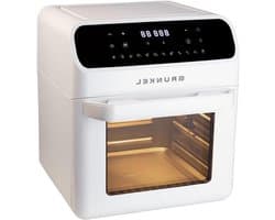Luchtfriteuse Oven - Airfryer XXL - Gezond Koken - 12 Programma's Digitaal - 12 Liter - Wit