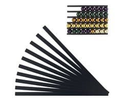 Koffiecapsulehouder voor 10 capsules, DIY wandmontage, opbergoplossing voor koffie, ruimtebesparend en praktisch