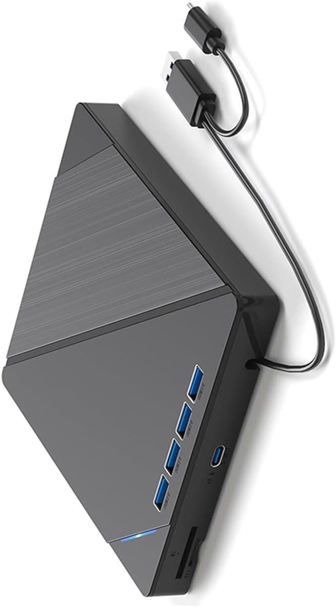 Externe Drive - Disc Brander - Data Archiveren - Geruisloze Prestaties - USB 3.0 - Zwart — afbeelding 1