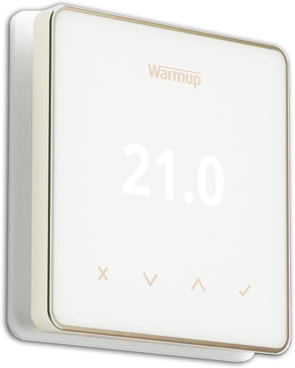 Slimme WiFi Thermostaat voor Vloerverwarming en Elektrische Verwarming, Wit — afbeelding 1