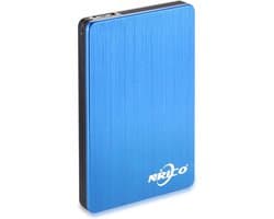 Externe Harde Schijf - Draagbare Opslag - Bestanden Opslaan - Snelle USB 3.0 - 500GB - Blauw