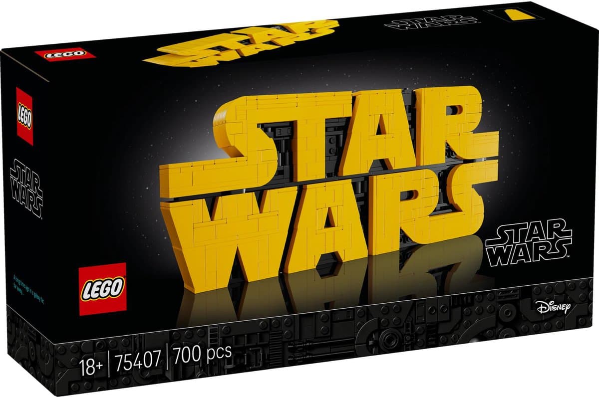 Lego Star Wars 75407 Star Wars Logo Bouwstenen — afbeelding 1
