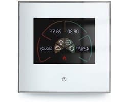 Slimme Thermostaat - Wifi Kamerthermostaat - Energie Besparen - App en Stembediening - 5A 16A - Wit
