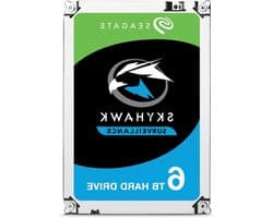 Harde Schijf - Opslag Medium - Beveiligingsopnames Opslaan - Geoptimaliseerd voor Bewaking - 6 TB - Zilver