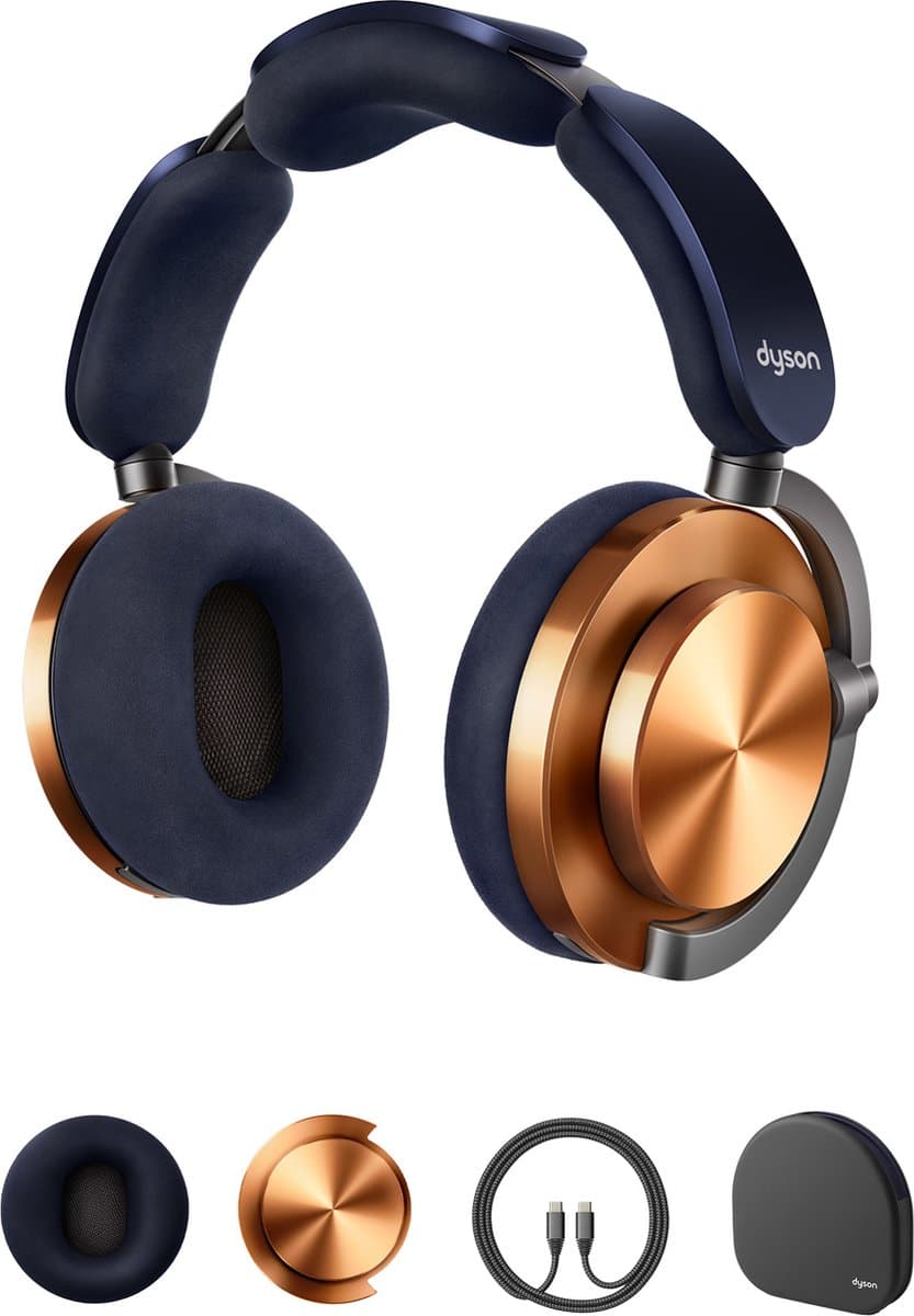 Dyson OnTrac - Draadloze over-ear koptelefoon met Noise Cancelling - Koper — afbeelding 1