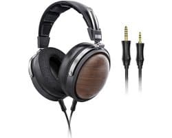 Over-Ear Hoofdtelefoon met Grote Dynamische Drivers en Houten Oorschelpen
