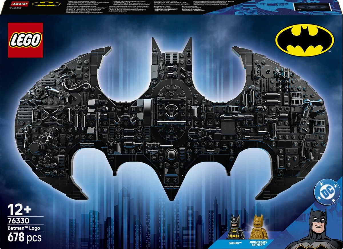 Lego Dc 76330 Batman™ Logo Bouwstenen Multicolor — afbeelding 1