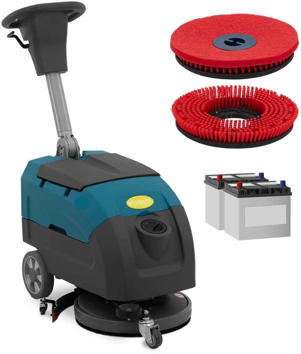 Accu schrobzuigmachine - 40 cm - 2200 m²/u - handmatige bediening - ulsonix — afbeelding 1