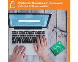 6TB Draagbare Externe Harde Schijf met Ransomware Bescherming en Wachtwoord Beveiliging