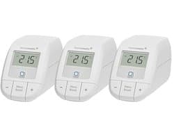 Slimme radiatorthermostaten set - 3x digitale thermostaten voor optimale verwarming, energiebesparing, bediening via app en spraak