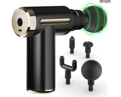 RFWR® Handheld Massagepistool met 6 Snelheden en Draadloze Functionaliteit - Ideaal Cadeau voor Iedereen