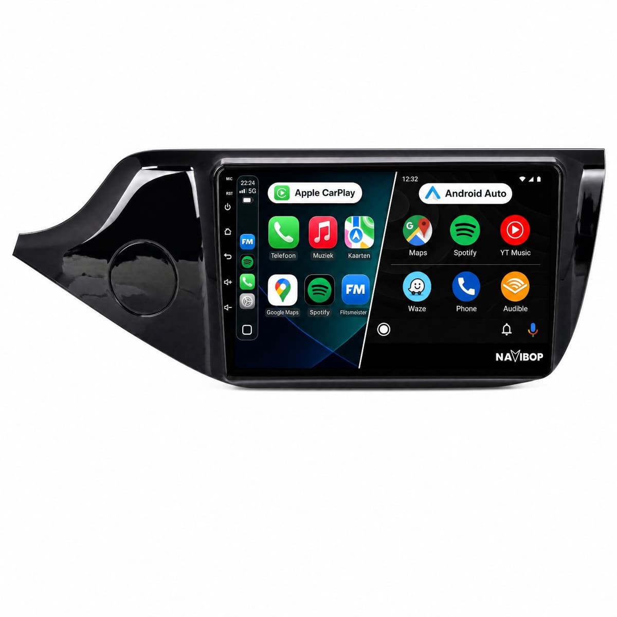 Navibop Autoradio geschikt voor Kia Ceed 2012 t/m 2018 - Draadloos Apple CarPlay & Android Auto - 9 inch touchscreen - Android 15 - 4GB/64GB - Navigatie - Bluetooth - DAB+ ready - 2 din - 2012 2013 2014 2015 2016 2017 2018 — afbeelding 1