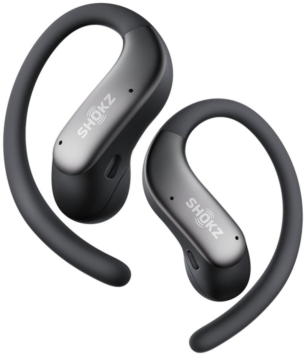 SHOKZ OpenFit Air 2 Open-Ear True Wireless Open-ear Oordopjes Zwart — afbeelding 1