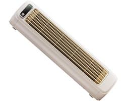 Stille Staande Ventilator - Verstelbare Koeler - Ruimte Koelen - Vleugelloos Mechanisme - 31.2 cm - Beige