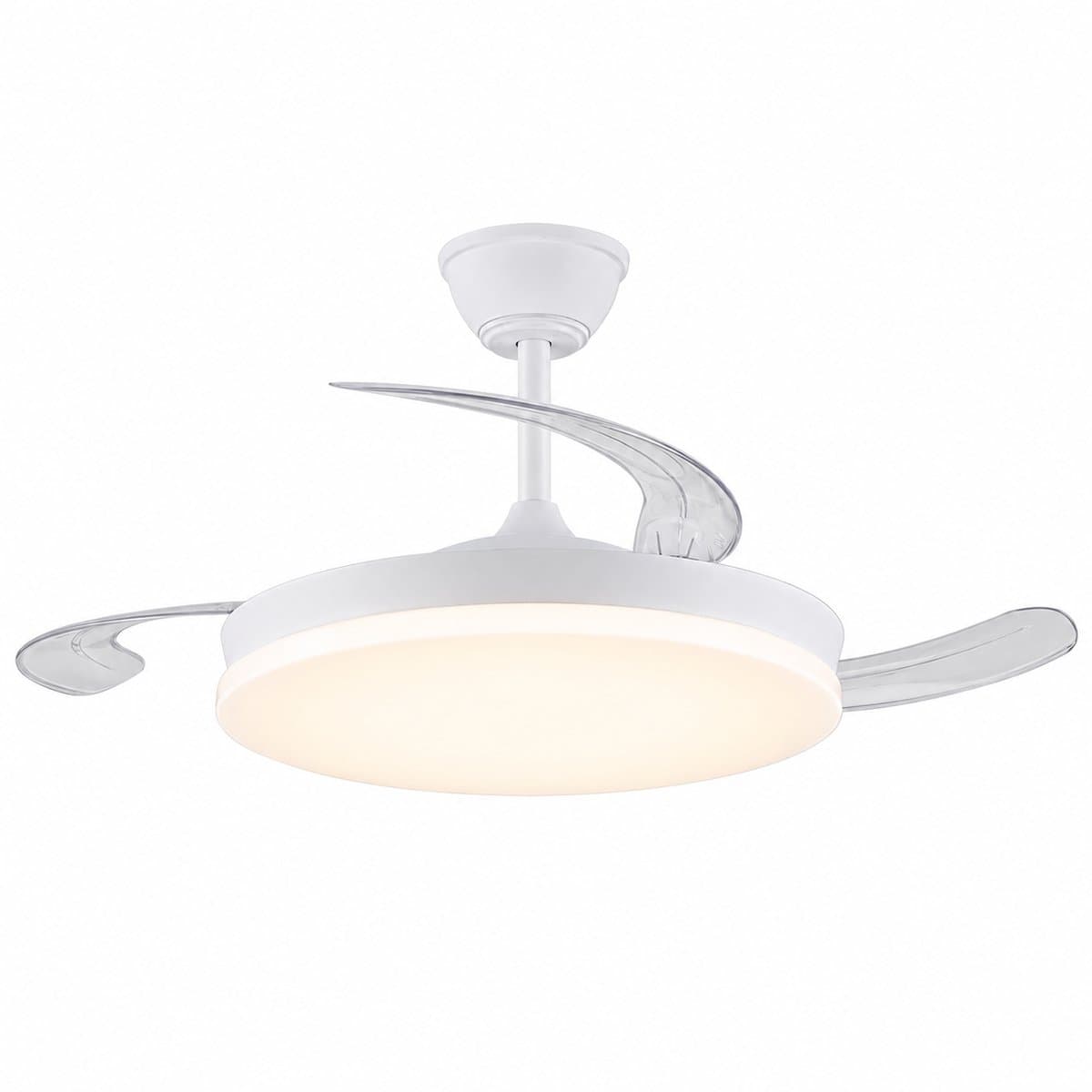 CristalRecord - Plafondventilator Milky Eco Ø 106 cm wit — afbeelding 1