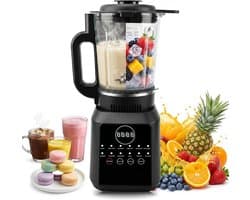 Staande mixer - Soepmaker - Warme maaltijden maken - 12 automatische programma's - 17 liter kan - Wit