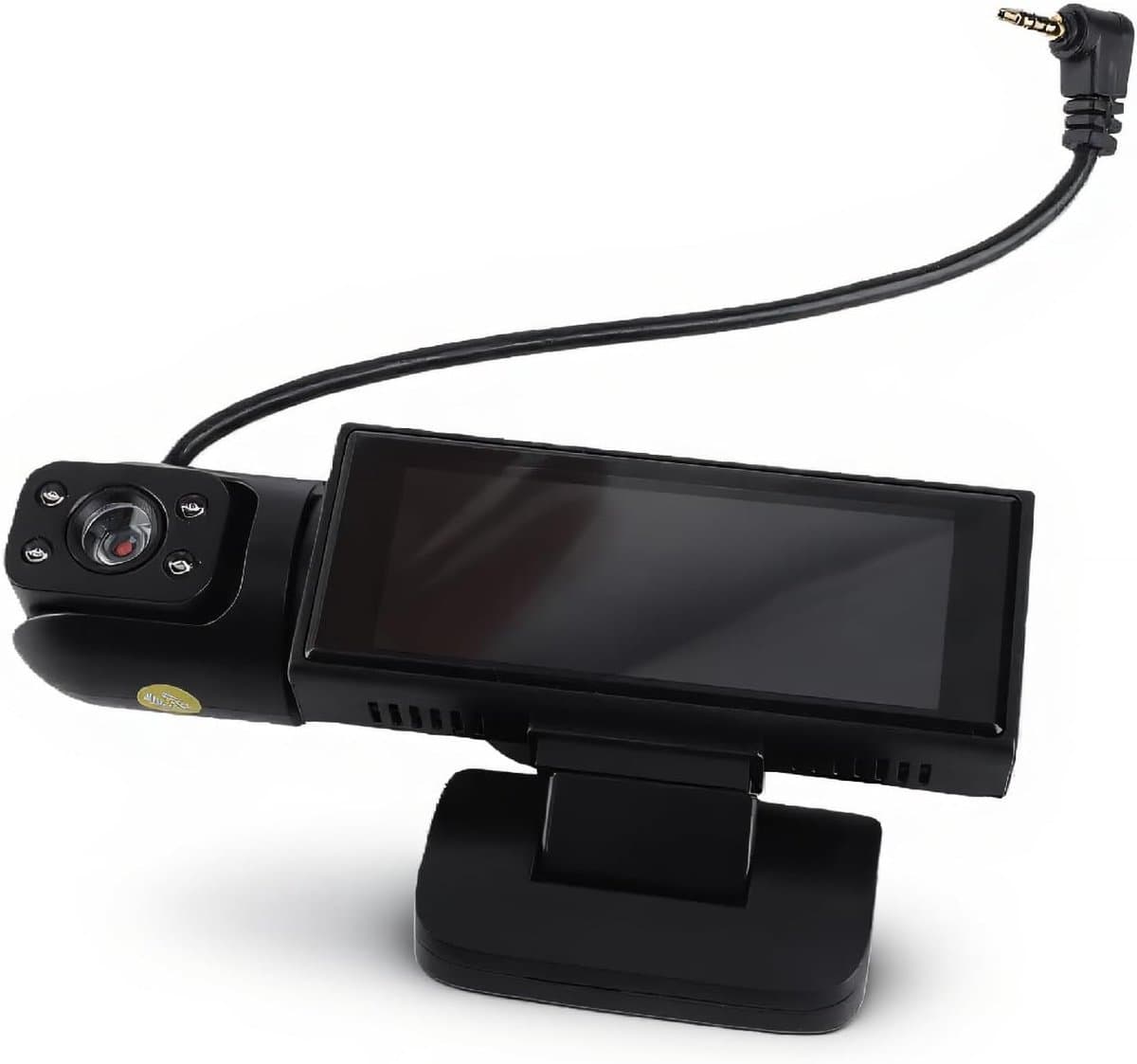 SnelShoppen - 1080P Full HD Dashcam met 3.16-inch Display, 360 Graden Draaibare Lens, Bewegingsdetectie, Achteruitkijkfunctie en Video-opname — afbeelding 1