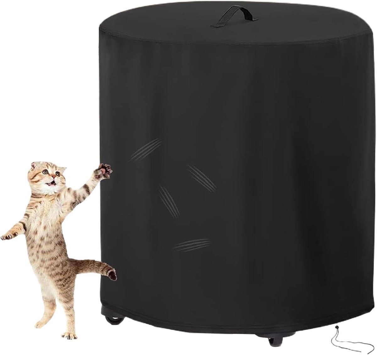 Stofzuigerhoes - Beschermhoes Stofzuiger - Apparaten Beschermen - Waterdicht Oxford Materiaal - 60x67.3 cm - Zwart — afbeelding 1