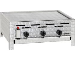 Combi-Tafelbraadgrill - Gas - 3-Pits - Bartscher 1062303 - Horeca & Professioneel