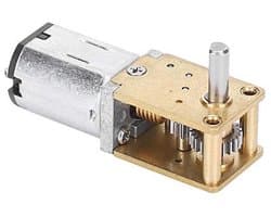 Mini Metalen Tandwielmotor DC 12V voor Elektrische Ventilatoren - Hoogrendement Micro Motor